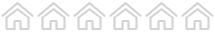 Mehrere Häuser als Icon nebeneinander dargestellt